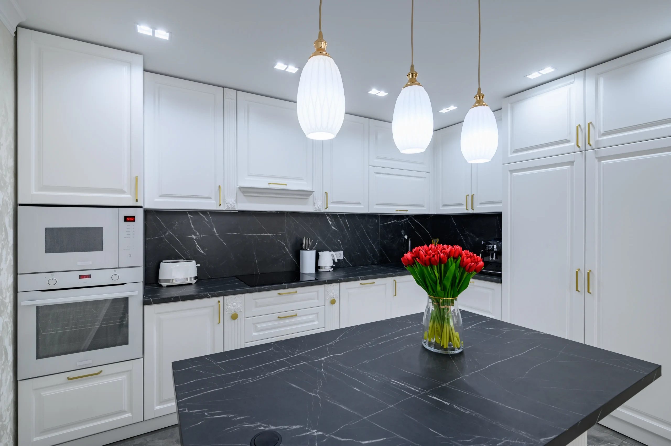 Kitchen floor tile in Colonia, New Jersey